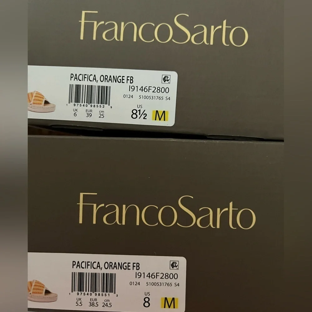 Vacay Vibes🆕Franco Sarto Pacifica Espadrille Platform Wedge Sandal ::NIB::